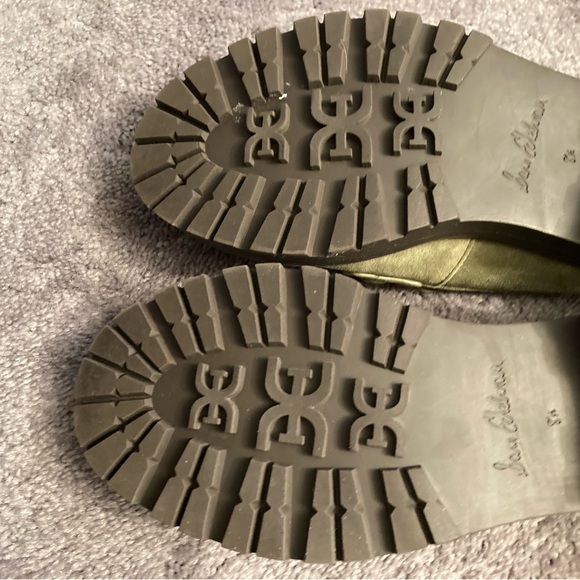 Sam Edelman 8.5 M, Taelor lug sole suede loafer in olive - Picture 5 of 9